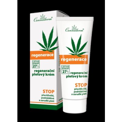 Cannaderm Regenerace ošetřující krém 75 g