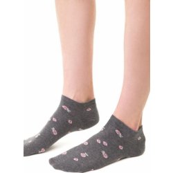 Dámské ponožky Summer Socks 114 MELANŽOVÁ SVĚTLE ŠEDÁ
