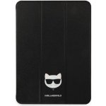 Karl Lagerfeld and Choupette Head Saffiano pouzdro pro iPad Pro 12.9 – Zboží Mobilmania