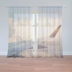 Sablio Záclony Křídlo letadla: 2ks 150x250cm – Hledejceny.cz