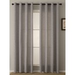 MKLuzkoviny.cz Závěsy Zara šedá – 140 × 180 cm (2 ks) – Zboží Dáma