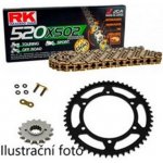 RK Racing Chain Řetězová sada Yamaha YS 125 17-19 | Zboží Auto