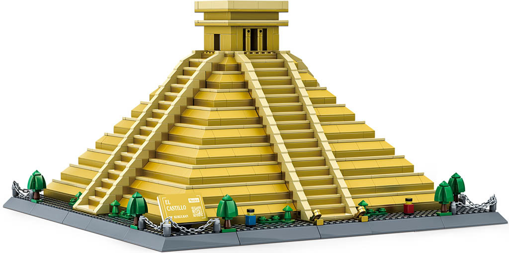 Wange Architect Pyramida El Castillo 1340 ks