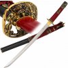 Meč pro bojové sporty Art Gladius Wakizaši Shimazu černo-rudé