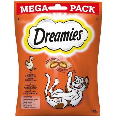 Dreamies sousto za odměnu pro kočky s kuřecím masem 180 g – Zboží Mobilmania