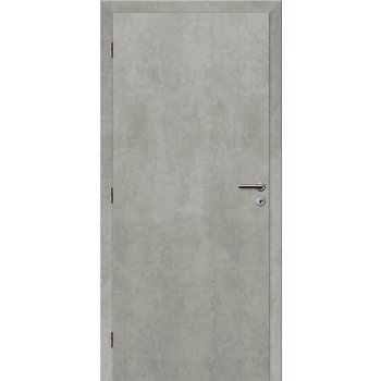 Solodoor 80 L, 820 × 1970 mm, fólie, levé, beton, plné 022000066120