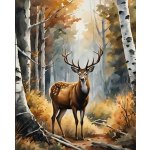 NORIMPEX Diamantové malování Pán lesa 30 x 40 cm – Sleviste.cz