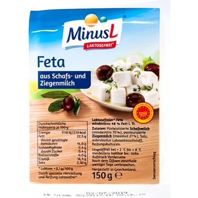 Minus L sýr Feta 45% 150 g – Sleviste.cz