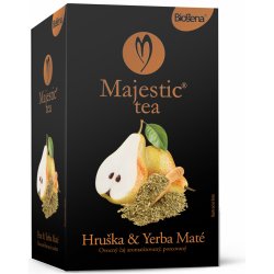 Biogena Majestic Tea hruška a yerba maté 20 x 2,5 g