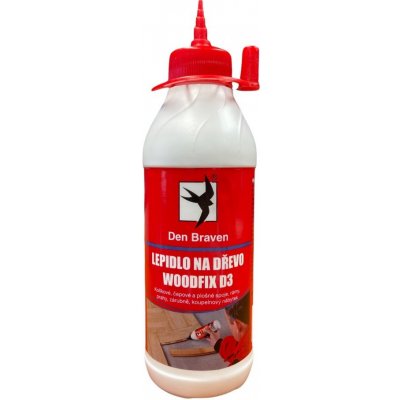 Lepidlo na dřevo Den Braven WOODFIX D3 - 250g – Hledejceny.cz