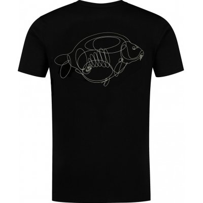 Korda tričko One Liner Tee Black – Zboží Dáma