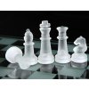 Šachy Skleněné šachy 20cm