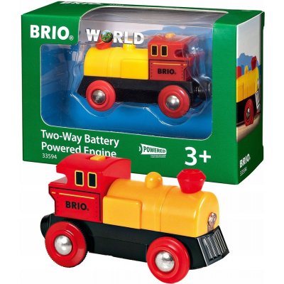 Ravensburger dřevěný Obousměrná lokomotiva na baterie – Zbozi.Blesk.cz