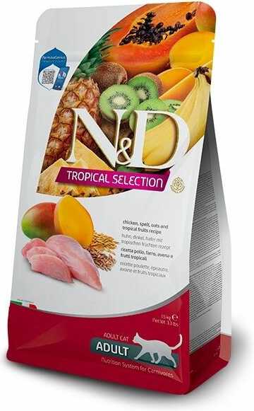 N&D TROPICAL SELECTION CAT Adult Chicken 1,5 kg