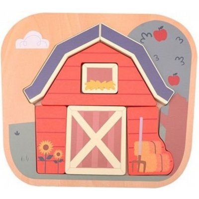 Jouéco puzzle Farma stáj – Sleviste.cz