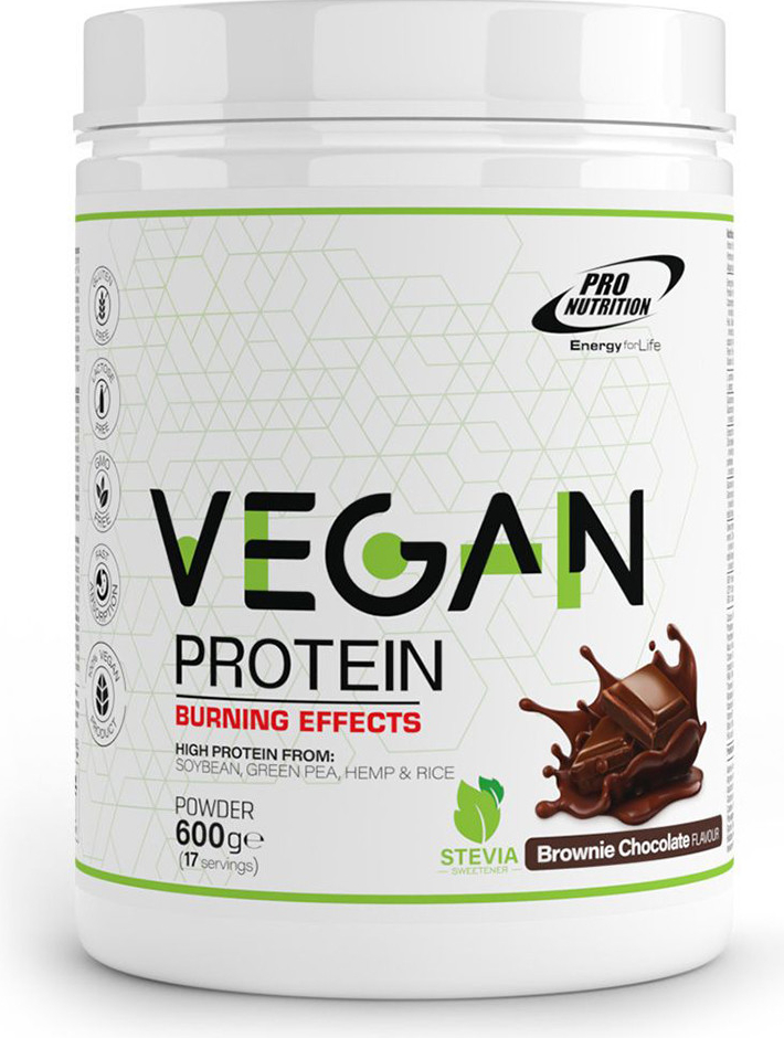 Pro Nutrition VEGAN PROTEIN BURNING EFFECTS 600 g