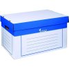 Archivační box a krabice VICTORIA 32 x 27 x 46 cm, modro-bílá - balení 2 ks