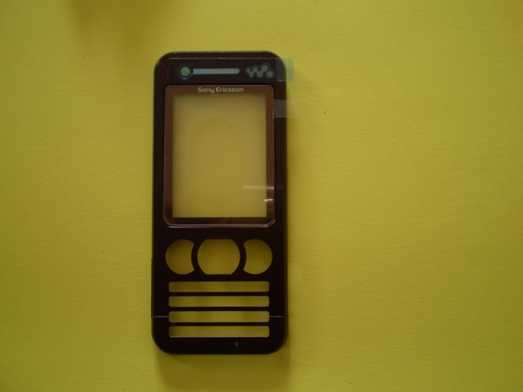 Kryt Sony Ericsson W890i přední hnědý