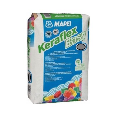 Mapei Deformovatelné cementové lepidlo na velkoformátové obklady a dlažby - Keraflex Easy S1 – Sleviste.cz