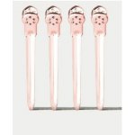 FRAMAR Precizní pevné klipsy / Tight Tension Clips metalická – Zboží Mobilmania