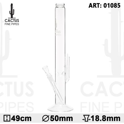 Cactus Skleněný bong 49 cm 50 mm – Zboží Dáma