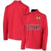 Dětská mikina Outerstuff dětská mikina Chicago Blackhawks Attacking Zone Quarter-Zip