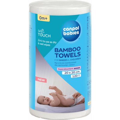 Canpol babies Jednorázové bambusové ručníky 120 ks – Sleviste.cz