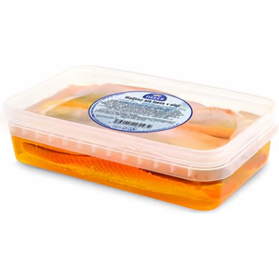 Heleb matjesy alá losos v oleji 550 g – Zboží Dáma