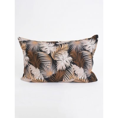 MKLuzkoviny.cz bavlna Renforcé Taisa černá/zlatá 50 x 70 cm – Zbozi.Blesk.cz