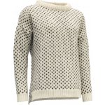 Devold Nordsjø Wool Sweater klasický vlněný svetr offwhite – Sleviste.cz