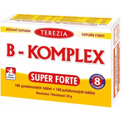 Terezia Company B-Komplex Super Forte+ 100 tablet – Hledejceny.cz