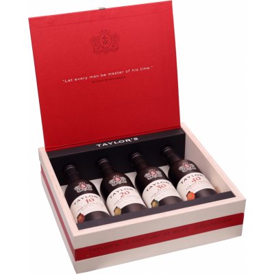 Taylor's Exclusiv Tawny Port 20% 4 x 0,375 l (kazeta) – Hledejceny.cz