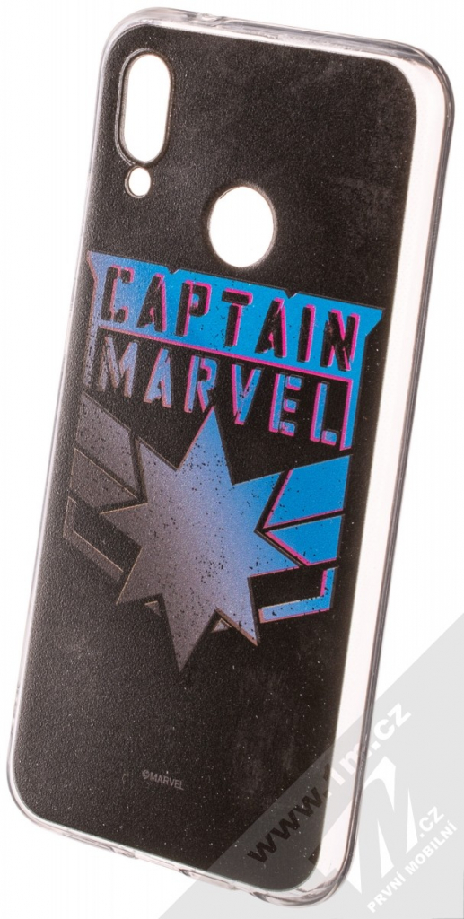 Pouzdro Marvel Kapitánka Marvel 015 Huawei P20 Lite černé