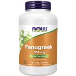 Now Foods Fenugreek Pískavice řecké seno 500 mg x 250 rostlinných kapslí – Hledejceny.cz