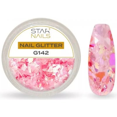 Starnails Nail Art zdobení glitter G142 – Hledejceny.cz