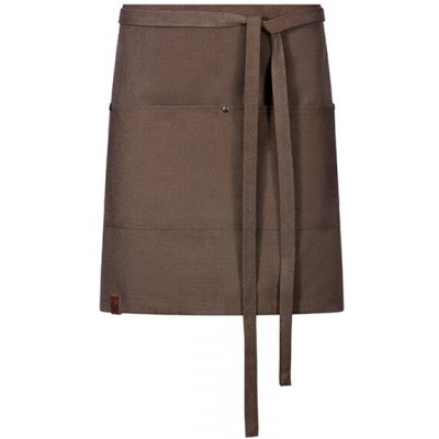 Exner Krátká zástěra do pasu EX197 Toffee Washed 80 x 45 cm – Hledejceny.cz