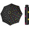 Deštník Derby Mini Miracle dámský skládací deštník měnící barvu černý