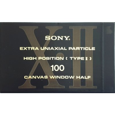 Sony XII 100 (1991 JPN) – Hledejceny.cz