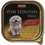 Animonda Vom Feinsten Classic Adult Dog hovězí a krůtí srdce 150 g – Zbozi.Blesk.cz