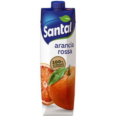 Santal Džus červený pomeranč 20% 1 l – Zboží Mobilmania