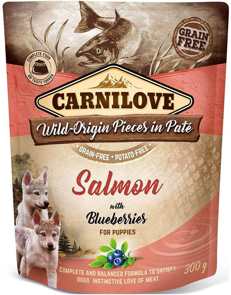 Carnilove Puppy Salmon with Blueberries 300 g