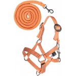 Set ohlávka s vodítkem HKM pro Hobby Horse Basic tmavě modrá – Zboží Dáma