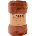 Tiseco Pléd Cosy mikroplyš kaštanový 240x220 – Hledejceny.cz