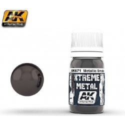 AK Interactive Xtreme Metal Black Base