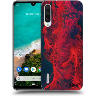 Pouzdro Picasee silikonové Xiaomi Mi A3 - Organic red čiré – Zbozi.Blesk.cz