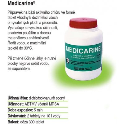 Ecolab Medicarine tablety v balení 300 ks – HobbyKompas.cz