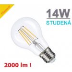 Optonica LED žárovka 14W 6xCOS Filament E27 2000lm STUDENÁ BÍLÁ – Hledejceny.cz