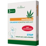 Cannaderm mentholka chladivá náplast new 3 ks – Zboží Dáma