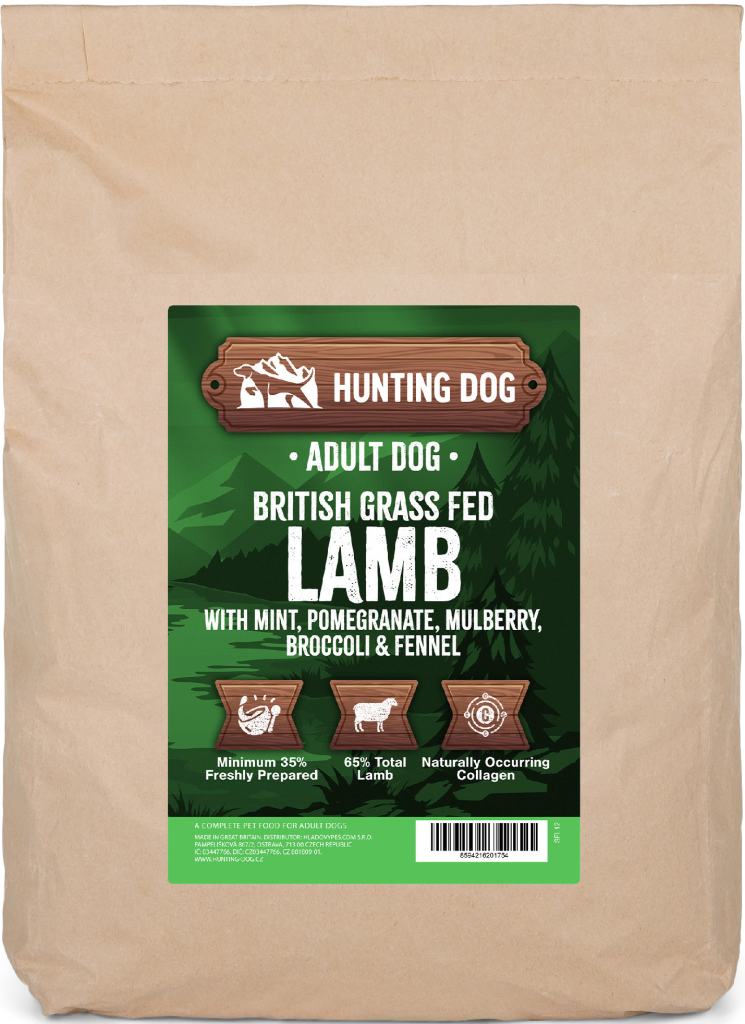 Hunting Dog Britské jehně s mátou 2 kg