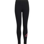adidas Essentials Big Logo Leggings Dívčí legíny Černá Růžová – Sleviste.cz